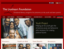 Tablet Screenshot of lionheart.org